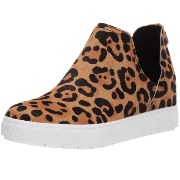 Steve Maden Leopard Fur Platform Shoes - Picture 3 of 16